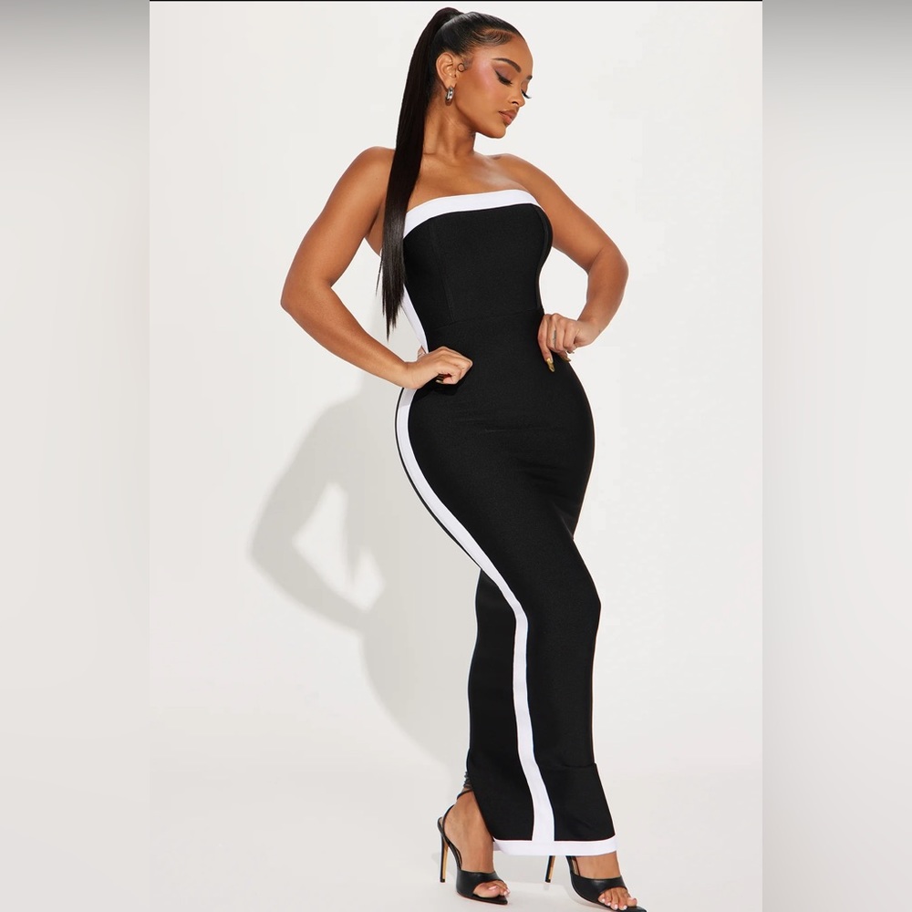 Fashion Nova Jenna Bandage Dress